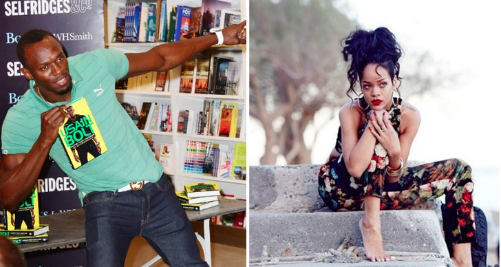 Usain Bolt, Rihanna, dans, instagram